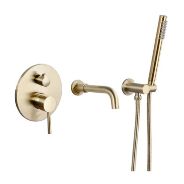 Trendy Taps Premium Quality Brushed Gold Bathroom Mixer Set Shop