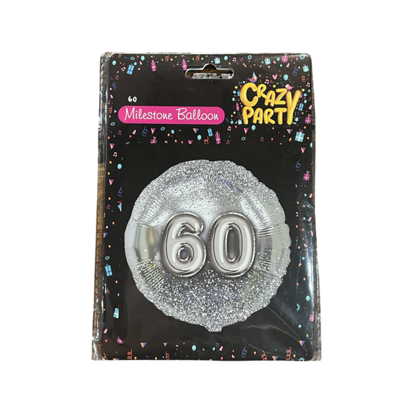 Balloon 60 Milestone Birthday Balloon