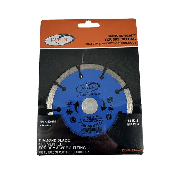 Javelin - Segmented Diamond Saw Blade (115mm)