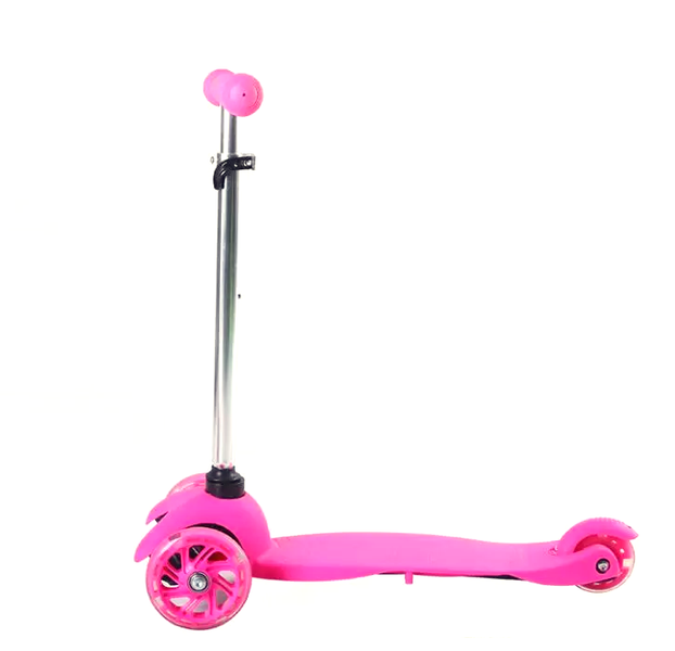 Bright Color Kids Ride on Light Up 3 Wheeler Scooter