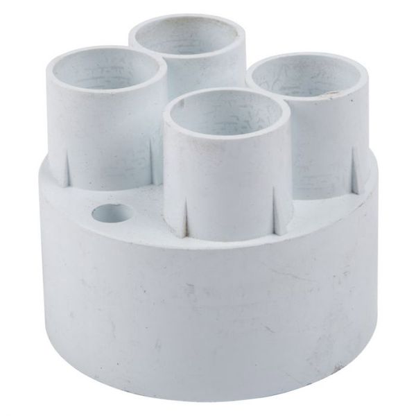 Bulk Pack 10 x Conduit Box 4 Way Top Entry 20mm