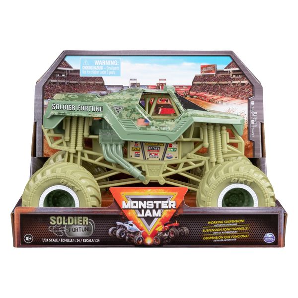 Monster Jam - 1:24 Die Cast - Soldier Fortune
