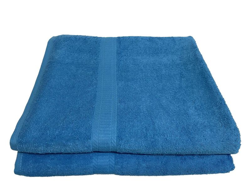 2 Pack Cotton Bath Sheet Towel Set