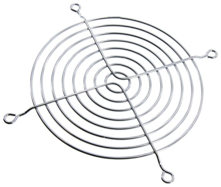 140mm Computer Fan Grill - 3 Pack (Silver)