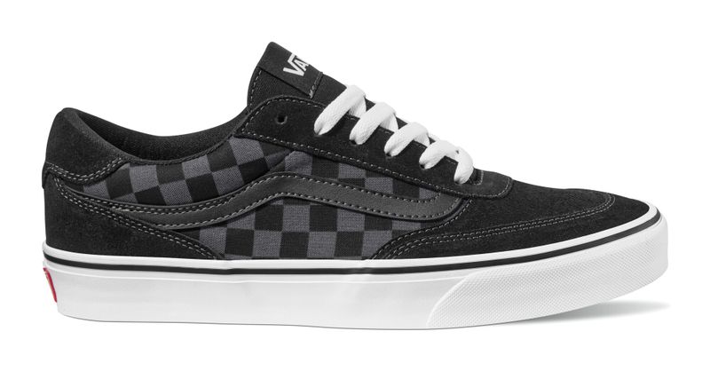 Vans Men's Brooklyn LS Lifestyle Shoes - Black/Asphalt