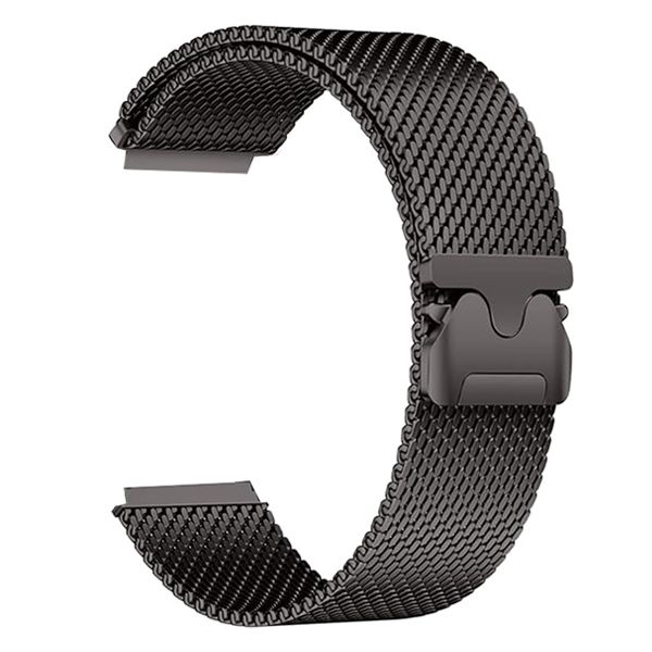 Milanese Watch Strap Compatible with Samsung Galaxy Watch 4/5/6/7 - Black