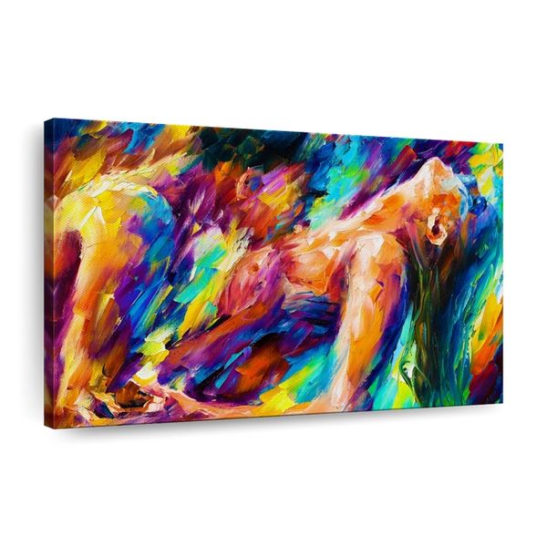 Canvas Art - Passion Palette Painting Canvas Print Wall Art Decor