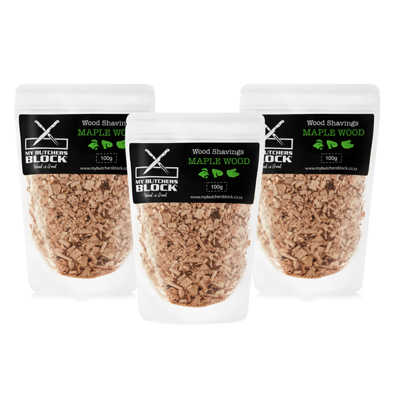 My Butchers Block - Smoke Shavings Maple 3 Pack