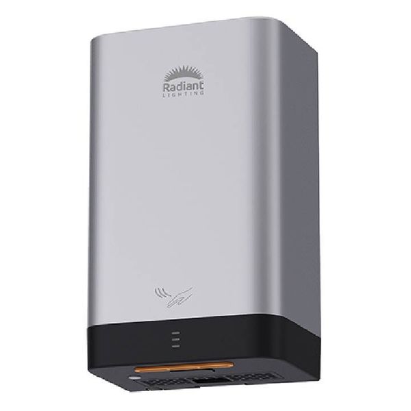 Radiant Silver Plug In Hand Dryer - 400w