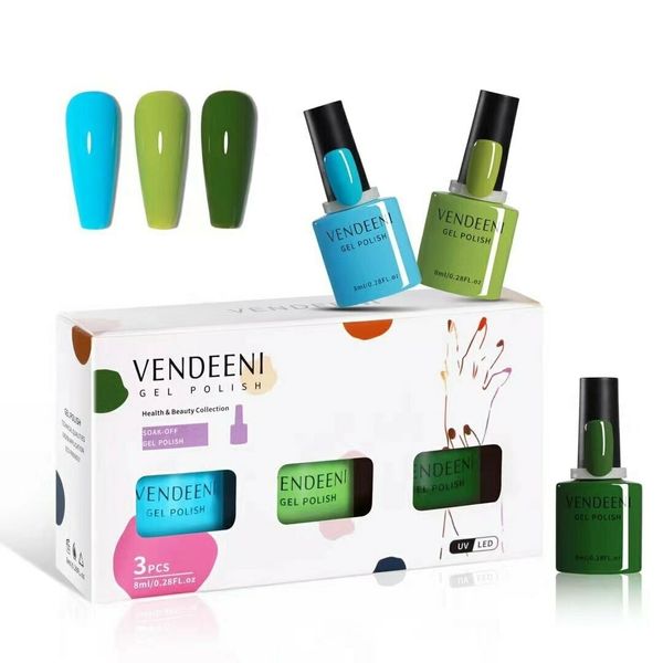 3 Piece UV Gel Polish Set - Set 4