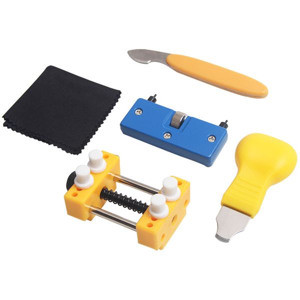 Professional 5-In-1 Watch Back Case Remover Opener Watch Repair Tool Kit