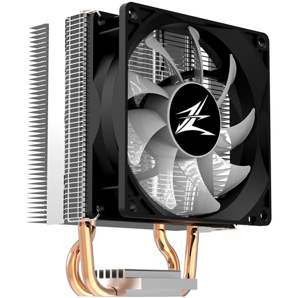 2 Heat Pipes CPU Cooler 4-Pin PWM Auto Fan