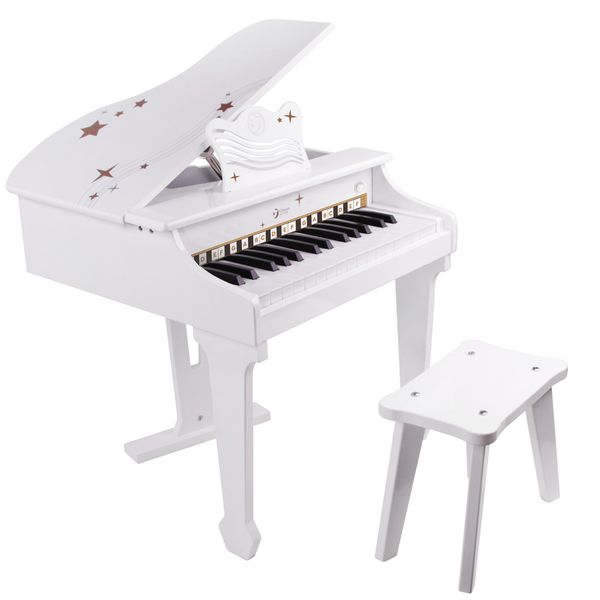 Classic World Grand White Piano
