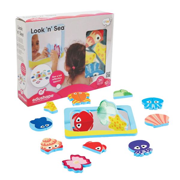 edushape Look-N-Sea Mirror &amp; Reflection Game