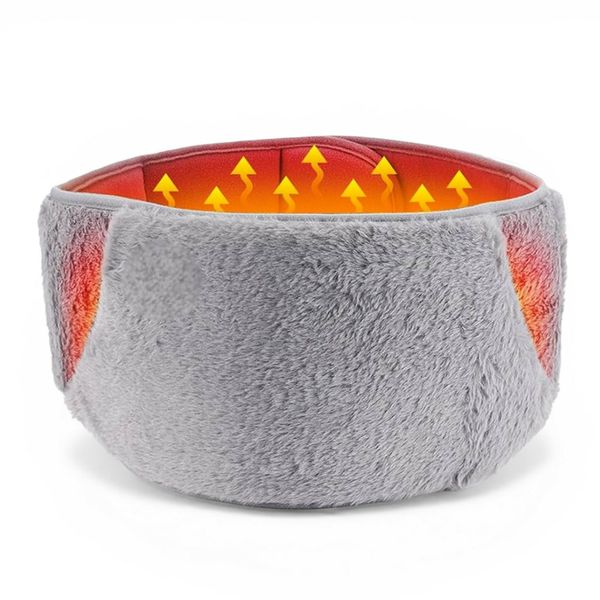 HeatNest Plush Hand Warmer Hot Water Bottle Waist Strap Set