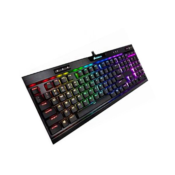 Corsair K70 RGB TKL Optical-Mechanical Gaming Keyboard; Black