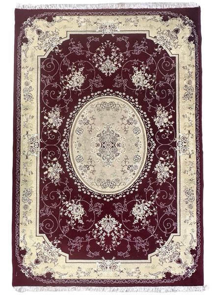 Rugs &amp; Decor / Maroon Dome Design Persian Rug - 300 x 200 cm