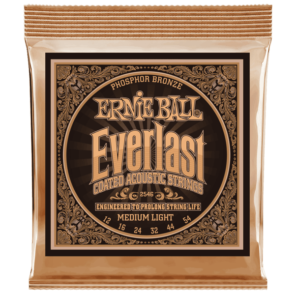 Ernie Ball 2546 - Everlast Phosphor Bronze Acoustic Guitar Strings