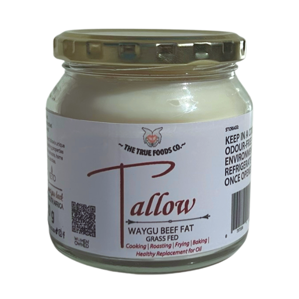 Beef Tallow 400g Glass Jar