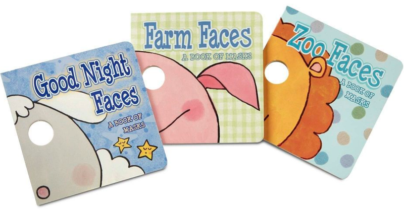 Melissa &amp; Doug Mask Book Bundle - Fun Faces (3 Books)