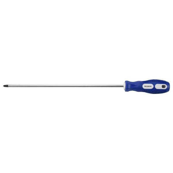 12" Length Shank 6mm Magnetic Tip Cross Head Phillips Screwdriver