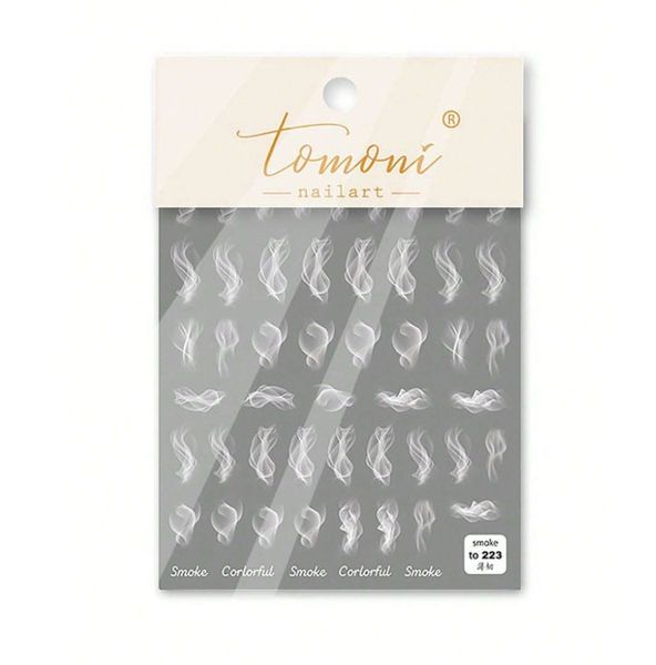3D Translucent Nail Art Stickers