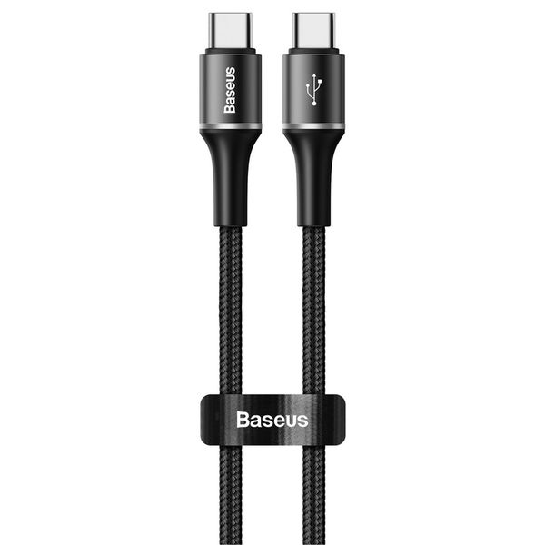 Baseus 3A 60W Halo Colour LED USB Type-C 2.0 to Type-C Cable