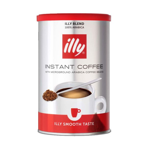 Illy Instant Coffee Medium Roast - Micro ground Arabica Coffee Beans - 95g
