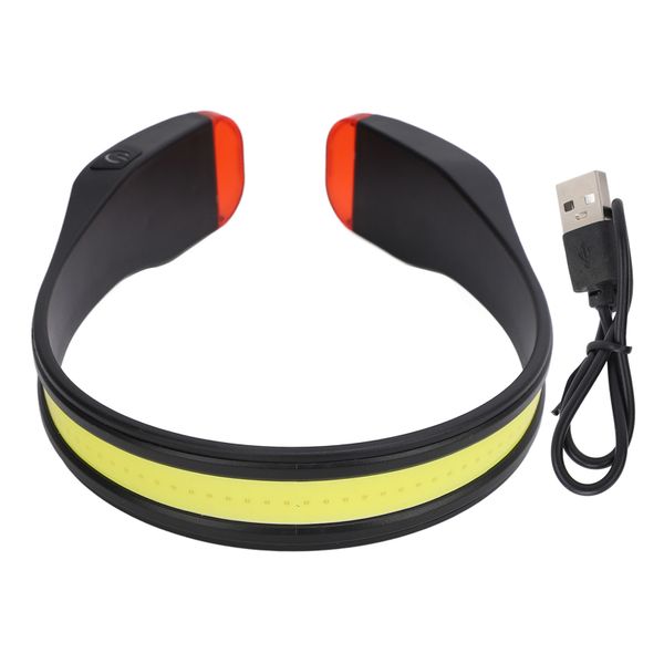 COB Head Light USB Rechargeable Lightweight For Running