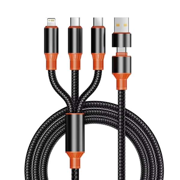 3 in 1 USB Cable Type C Cable Cord Compatible with Samsung Xiaomi Huawei