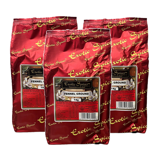 Exotic Spices Fennel (Whole) - 3 pack