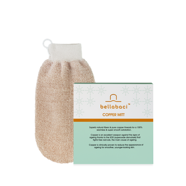 Bellabaci Copper Glow Exfoliating Mitt