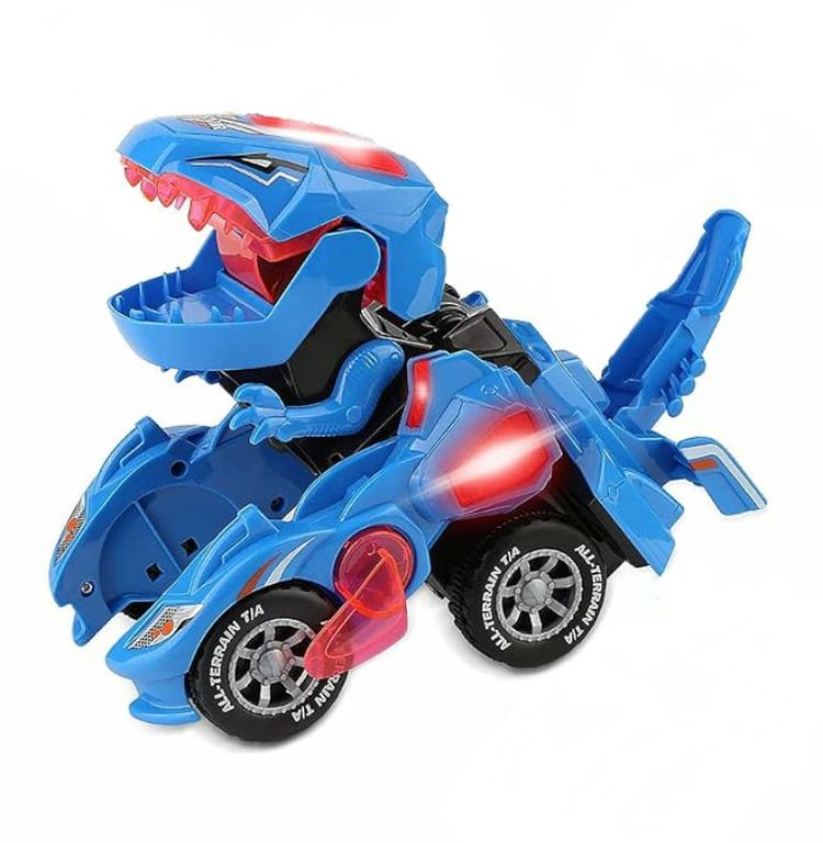 Dino Disco Car, Auto Deform Dinosaur Car, Dino Transform CarToy, Robot ...