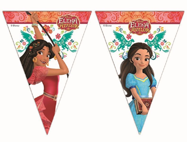 Elena Of Avalor Triangle Flag Banner