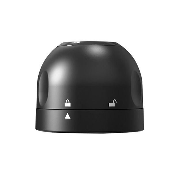 CheffyThings Champagne Wine Stopper Black