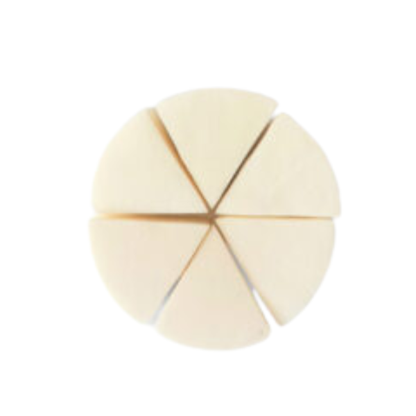 Mijona Makeup Sponge Triangle (6 Pieces)