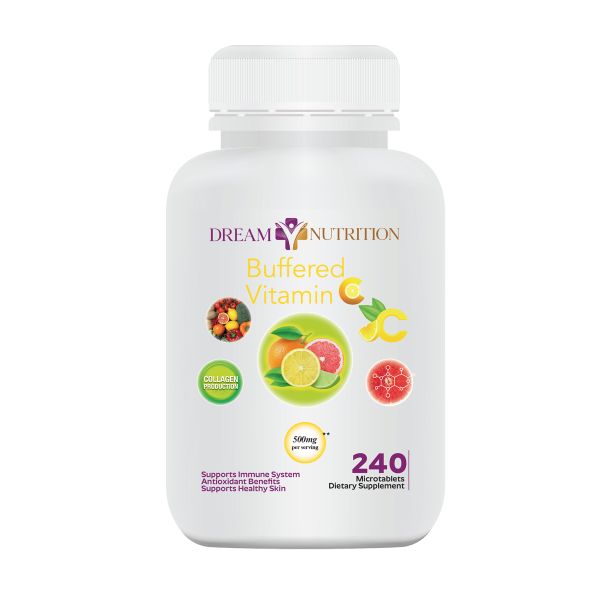 Dream Nutrition Buffered Vitamin C 500mg 240 Tablets