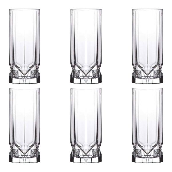 Future Hiball 6 Piece 325ml Glass