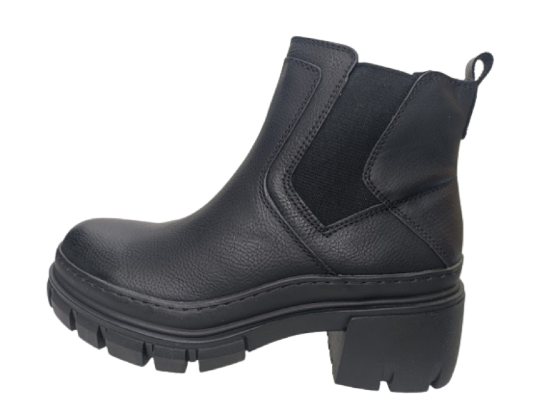 KolTov" AURA " Ladies Chelsea Block Heel Boots