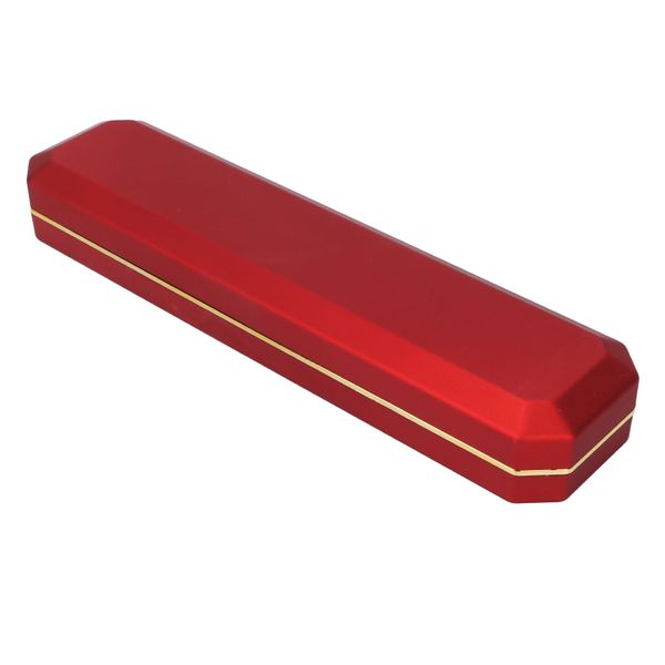 Velvet LED Bracelet Gift Box - Wedding Jewelry Case (Red)
