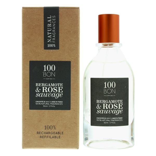 100 Bon Bergamote &amp; Rose Sauvage Concentré EDP 50ml (Parallel Import)