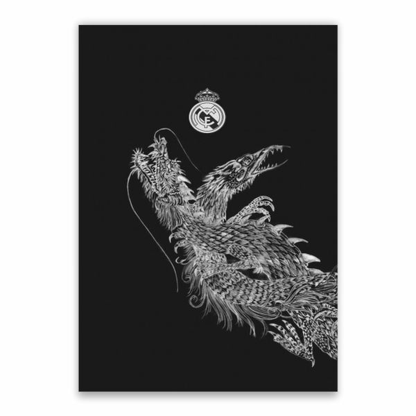 Real Madrid Decorative Poster - A1