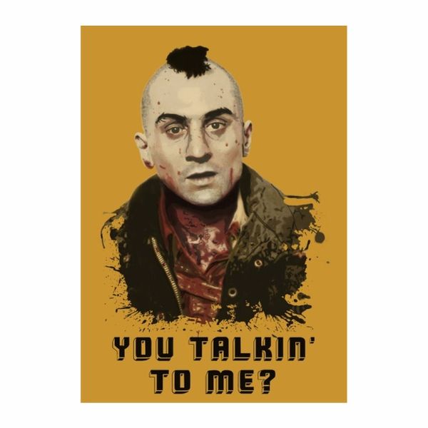 Taxi Driver Quote Poster - A1