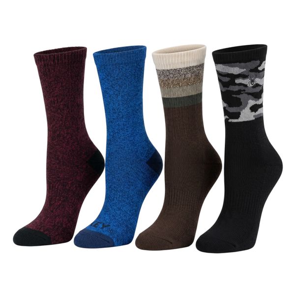 8 Pack Fashionable Winter Thick Men Socks Breathable Cotton Comfortable