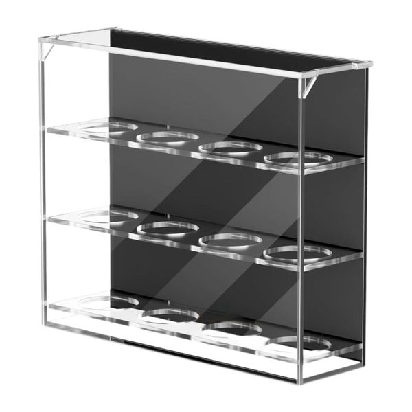 Acrylic Golf Ball Display Case Hold 12 Balls Home Golf Pingpong Ball Holder