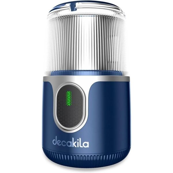 Decakila - Cordless Coffee Grinder (40g) - Stainless Steel - Blue