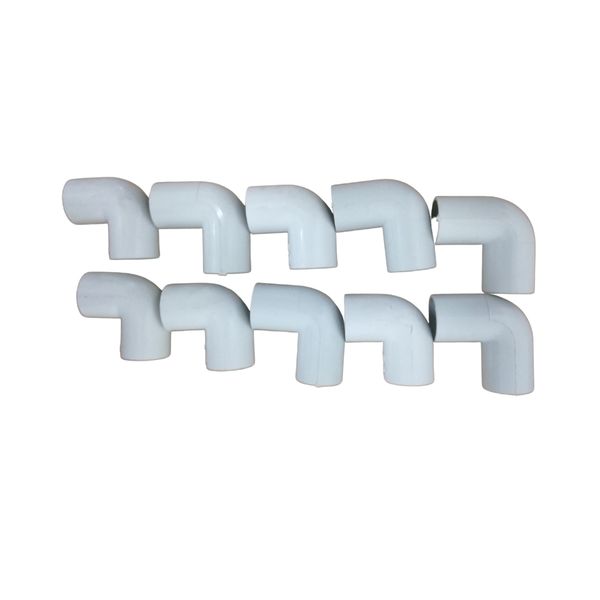 P Piper 20mm Short Conduit Elbow - 10 Pack