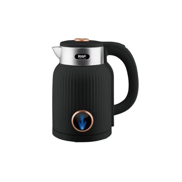 Classical 1.5L Electric Stainless Steel Kettle - BLACK