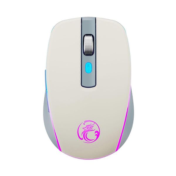 DW iMice Rechargeable 2.4g+Bt5.1 Wireless Mouse With Colorful Light. - G903