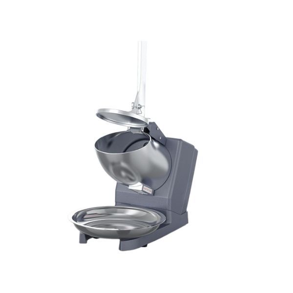 Electric Ice Crusher Machine - Stainless Steel Bowl &amp; Blade (Grey)